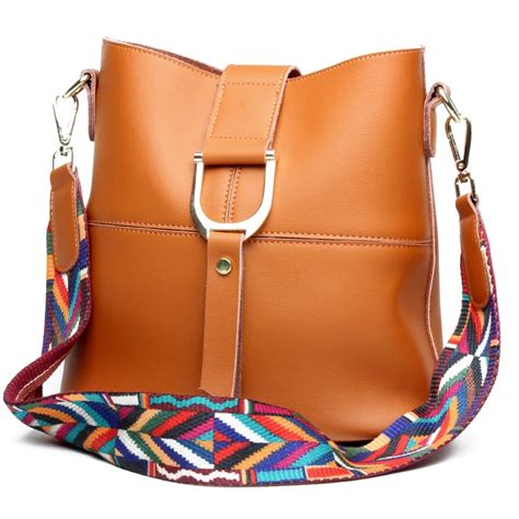 handbags with thick shoulder straps.